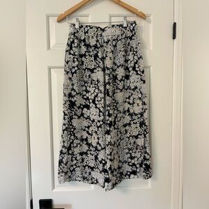 Club Monaco silk culottes